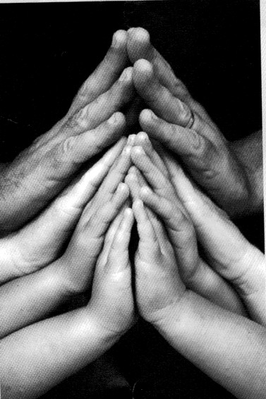 mani-giunte Unione e Ri-unione