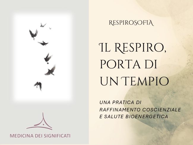 RESPIRO PORTA Il Respiro porta di un Tempio